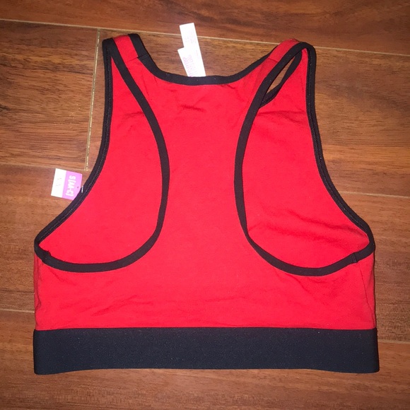 NWT Victoria Secret PINK Halter Sports Bra - Picture 2 of 4